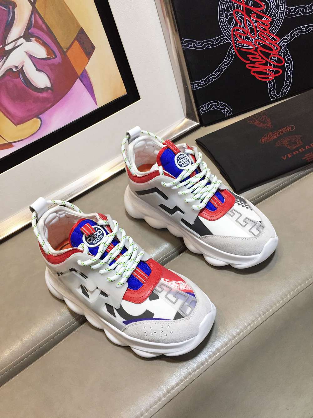 V*ERSACE SNEAKERS WHITE